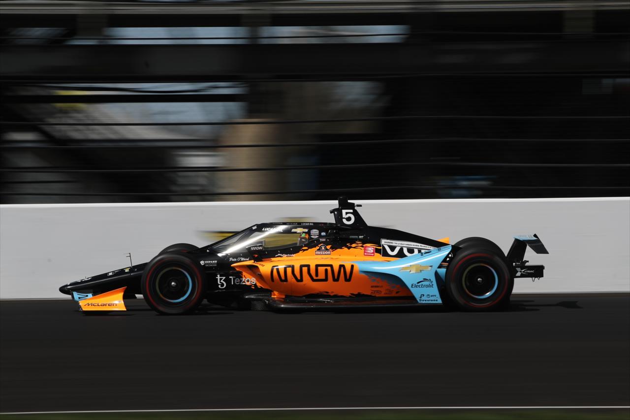 Pato O'Ward - Indianapolis 500 Open Test - By: Chris Owens -- Photo by: Chris Owens